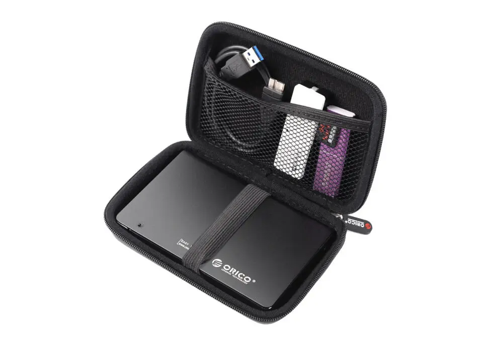 ORICO HDDEPBLK | Daşarky HDD üçin Gara EVA Sumka