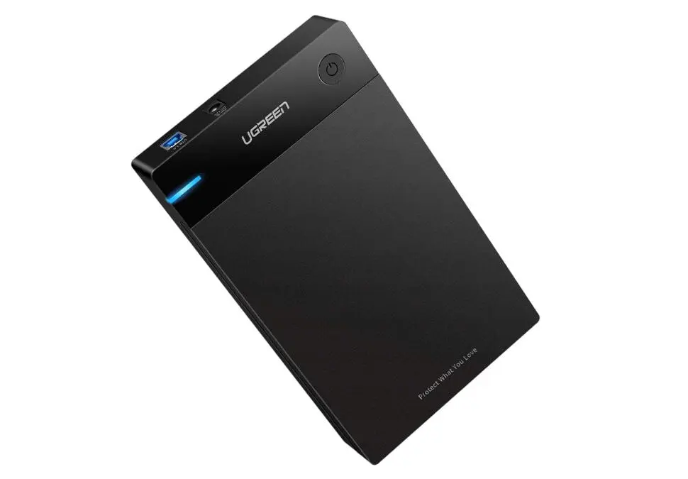 UGREEN HDDCUGUS222B | 3.5" HDD Korpusy SATA-dan USB 3.0-a