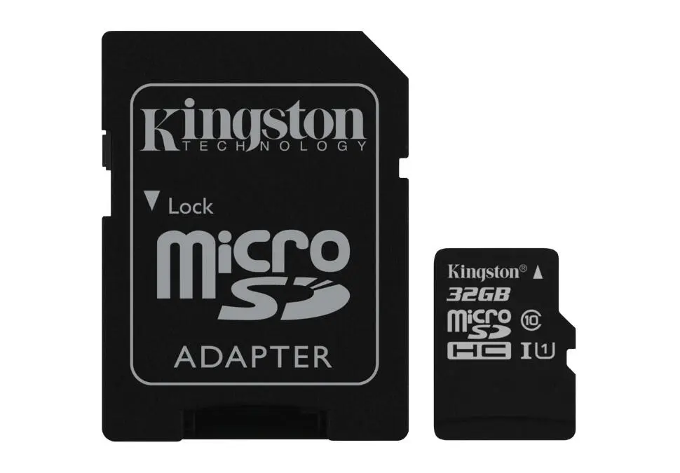 Kingston MICSDKI32GBCL10 | MicroSD Card 32GB Class 10 + Adapter