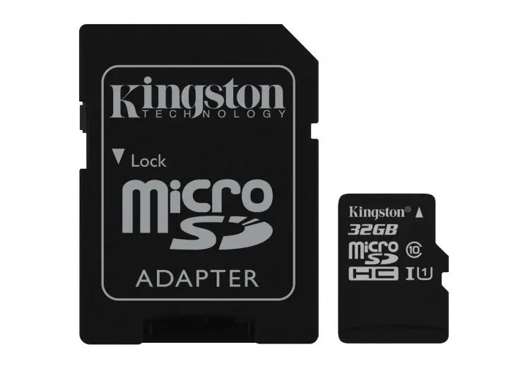 Kingston MICSDKI32GBCL10 | MicroSD Card 32GB Class 10 + Adapter