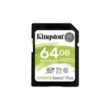 Kingston MICSDKI64GC10SD | SD karta 64GB Class 10 UHS-I 100MB/s