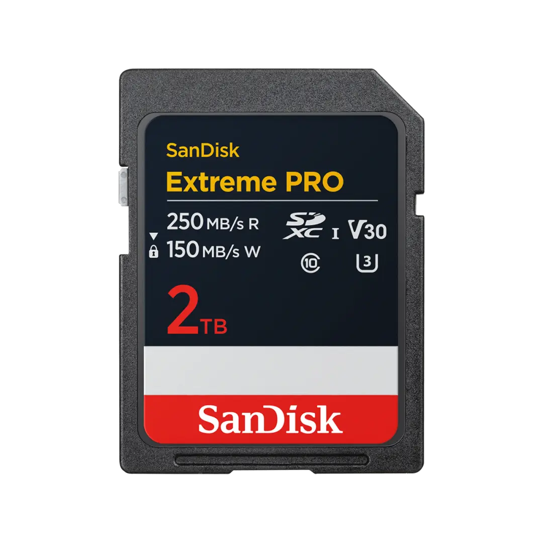 SanDisk SDSDXXD-2T00GN4IN | SD-карта 2TB Extreme Pro 250МБ/с