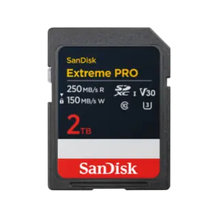 SanDisk SDSDXXD-2T00GN4IN | SD-карта 2TB Extreme Pro 250МБ/с