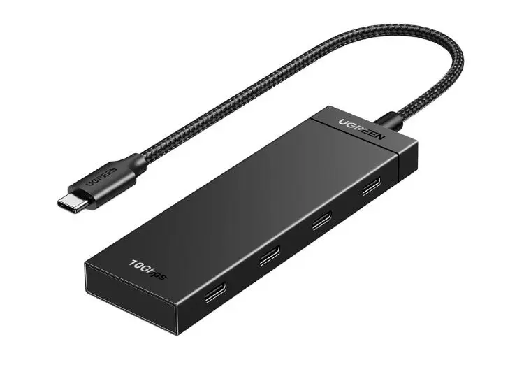 UGREEN DSUG35584 | USB Hub Type-C-den 4x USB 3.2, 30 sm kabel