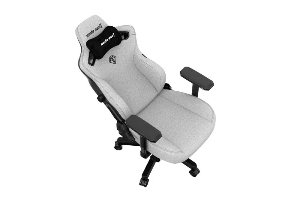 Andaseat Kaiser 3 XL | Игровое кресло ткань серый до 120 кг