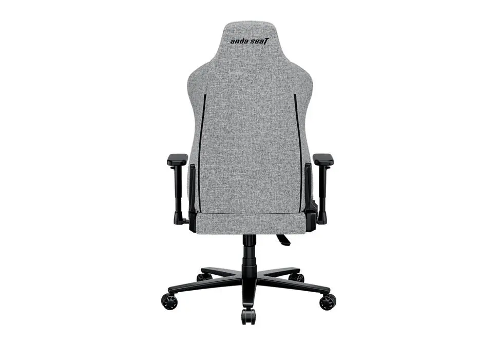 ANDASEAT Novis Max XL | Oýun Oturgyjy Kül Reňkli 120 kg