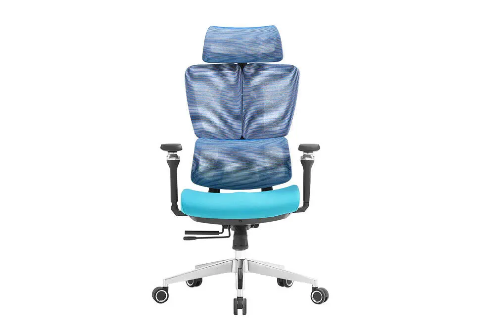 NOEL CHNOAPHBLU | Office Chair Mesh+Fabric 3D Headrest 6D Armrest Blue