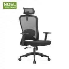 NOEL OCNMIKEHBLU | Ofis Oturgyjy Mesh+PU 2D Bel Goldaw
