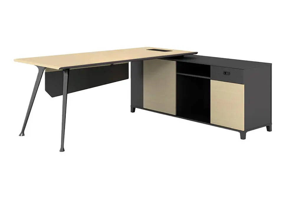 NOEL ODNTDF201816 | Ofis stoly 2000x1800x1600 mm akçaağaç+çal