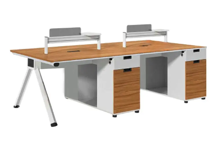 NOEL ODNWA2412WH | Ofis stoly 4 adam 2400x1200x1050 mm