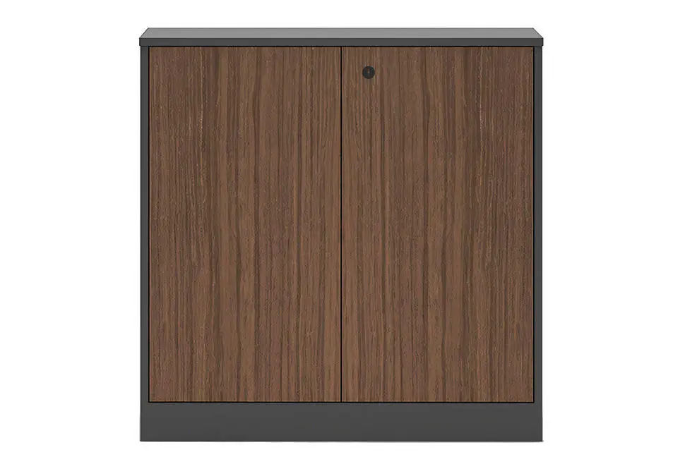 NOEL DESKNCG0804 | Ofis faýl şkafy Gara Agaç 800x400x800 mm