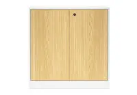 NOEL DESKNCG0804WH | Ofis faýl şkafy 800x400x800 mm ýeňil agaç