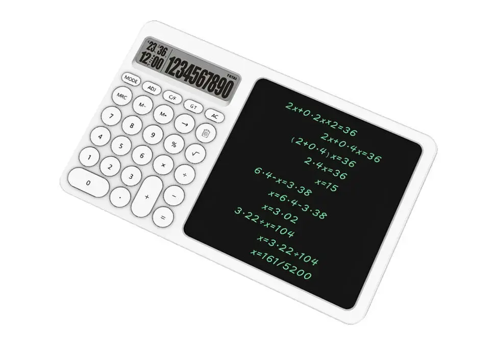 OEM CALFLDWH | Grafiki Tabletli Kalkulýator Batareýaly Ak