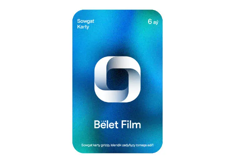 BELET BET6M | Öňünden Tölenen Karta 6 Aýlyk
