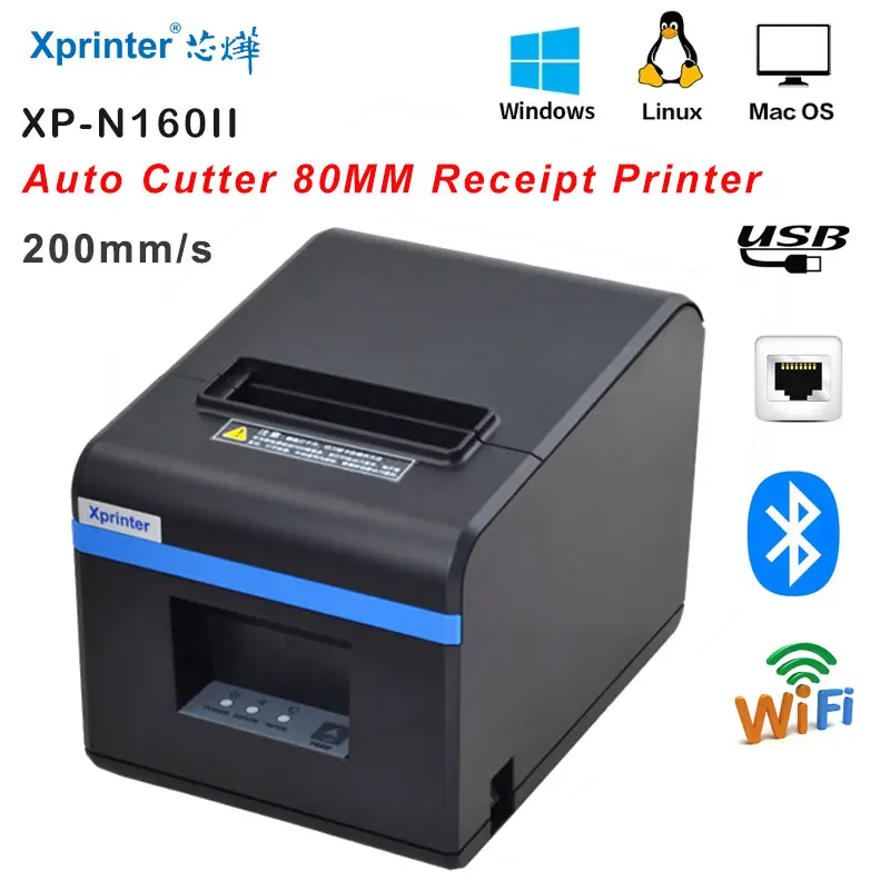 XPRINTER T80Q | POS printer 80mm awto-kesiji USB LAN