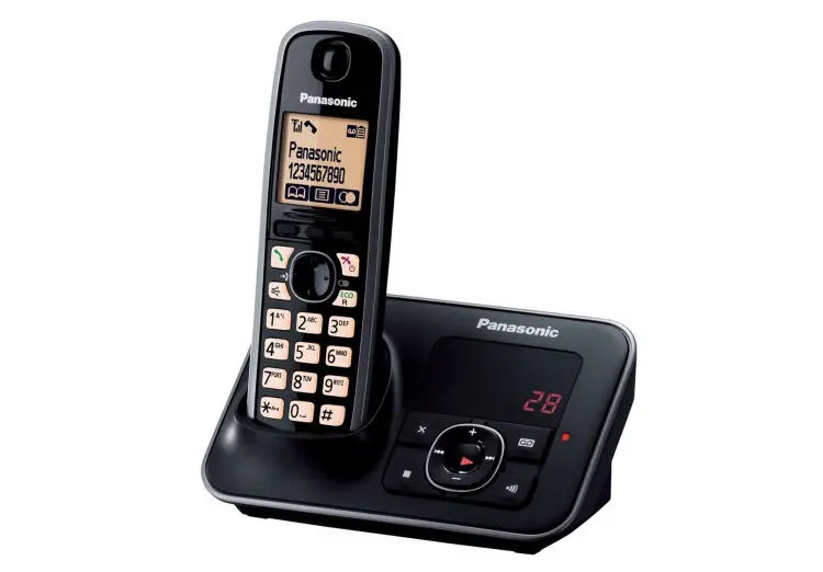 Panasonic KX-TG3721BX | Simsiz telefon 300 m aralyk