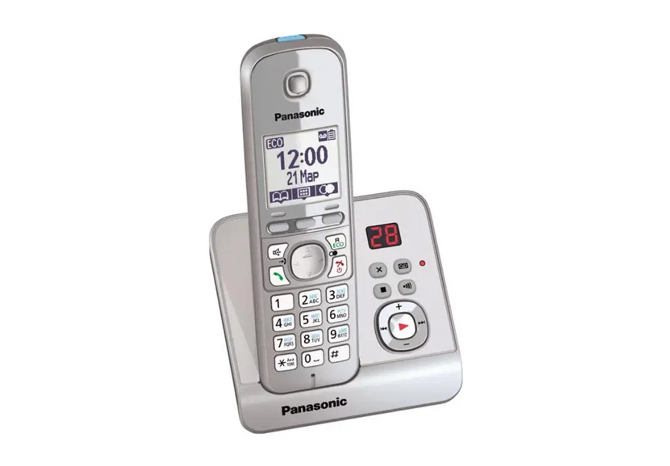 Panasonic KX-TG6721 | Беспроводной телефон, дальность 300 м