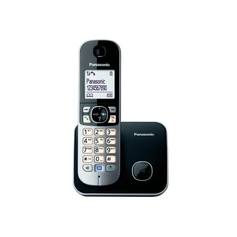 Panasonic KX-TG6811 | Беспроводной телефон 300 м Чёрный