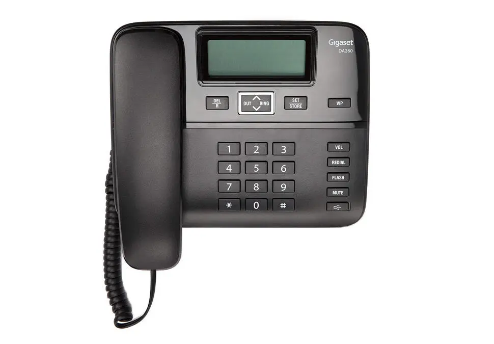 Gigaset CPGDA260 | LCD ekrany bolan simli telefon