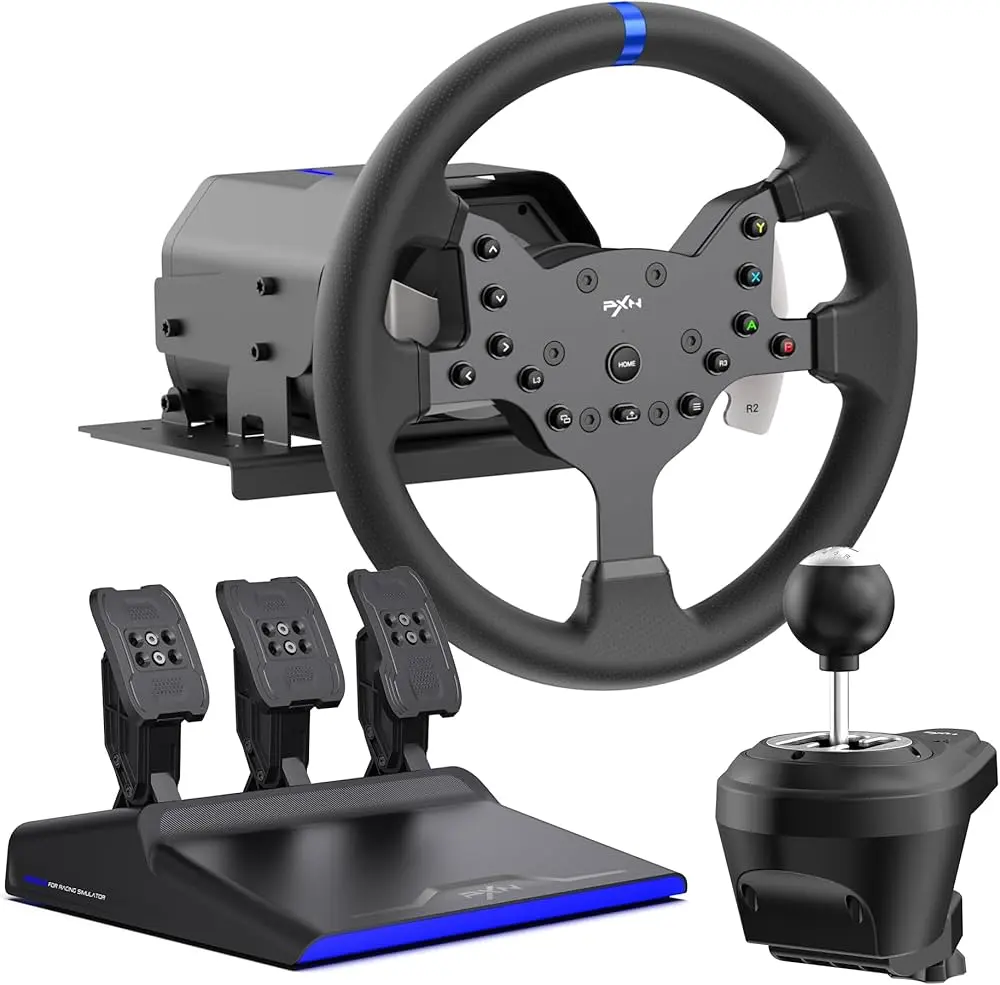 Logitech G29 | Oýun rulisi PC PS4 + pedal 900° güýç täsiri
