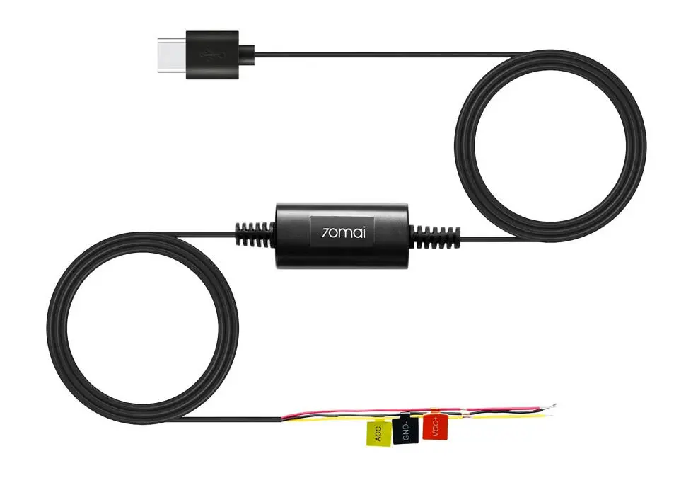 70mai CVRUP02TC | Parkiw Kabel Toplumy Type-C Üznüksiz Energiýa