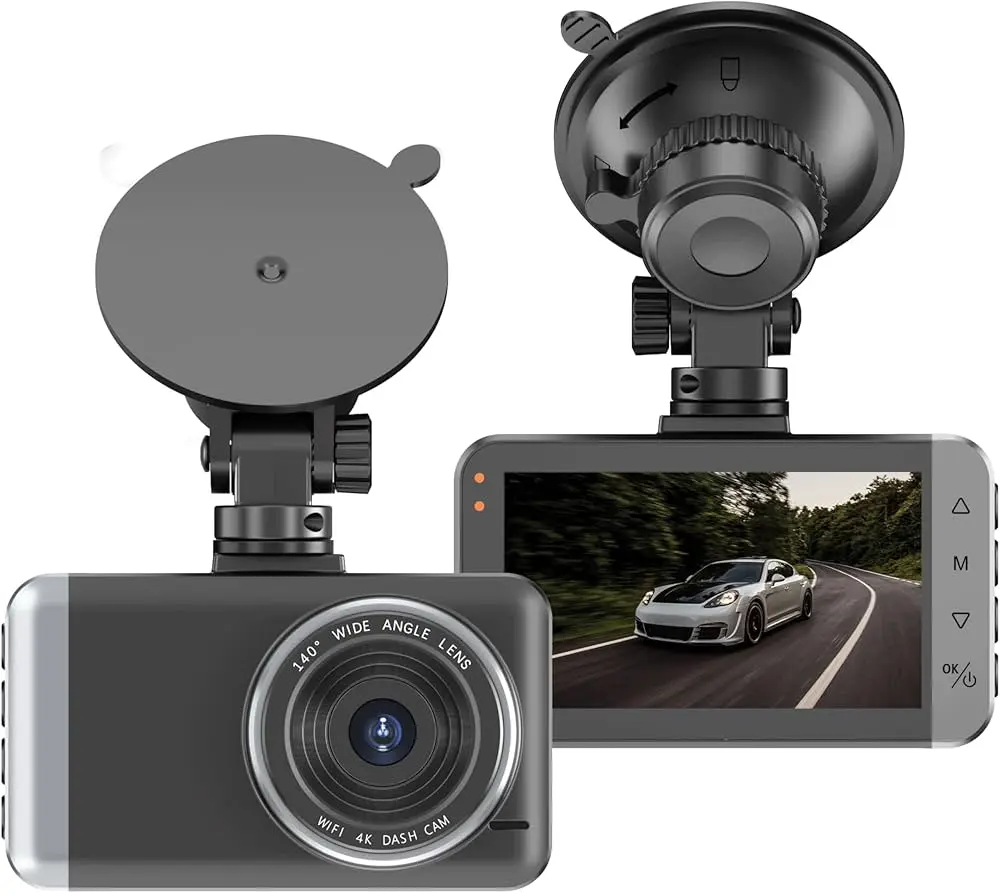 Green Lion Dash Pro GNDACAM14PBK | 4K UHD Awtoulag Wideoregistratory + Yzky Kamera