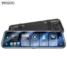 YESIDO KM24 | Awtoulag Wideoregistratory Iki Kamera 9,66" IPS Sensor