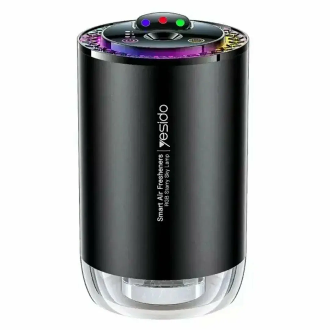 YESIDO AROMAYESVC14 | Awtoulag aromatizatory RGB ýyldyz lampa 600mAh