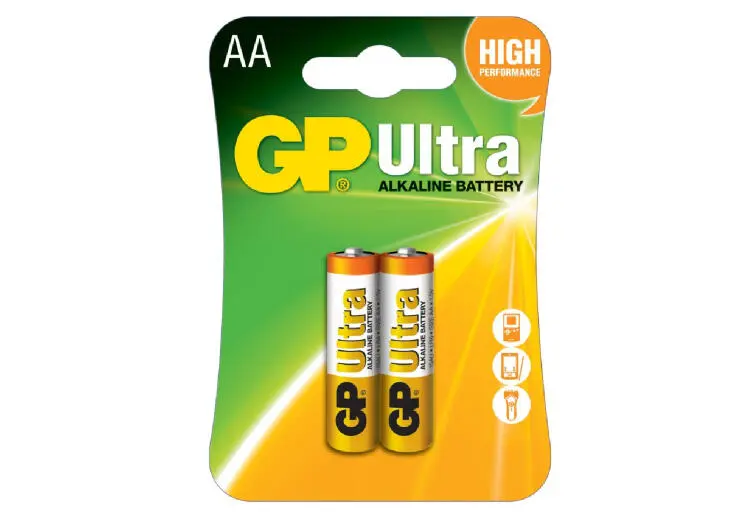 GP BATGP15AUU2 | Батарейки AA щелочные 2 шт долгий срок службы