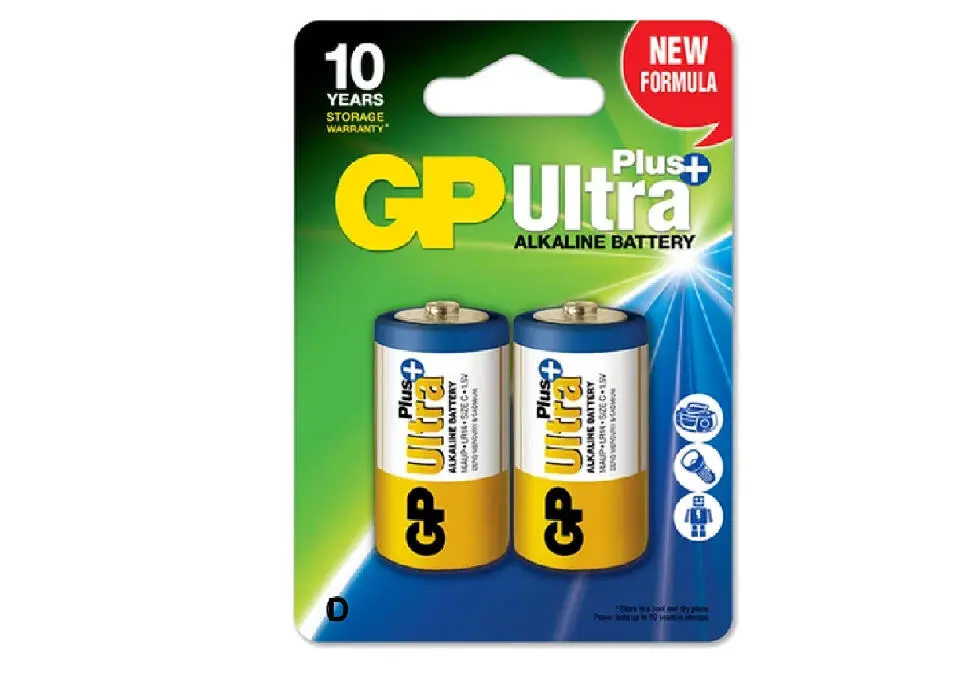 GP BATGP13AUPU2 | D Batareýa 1.5V Ultra Plus Alkalin