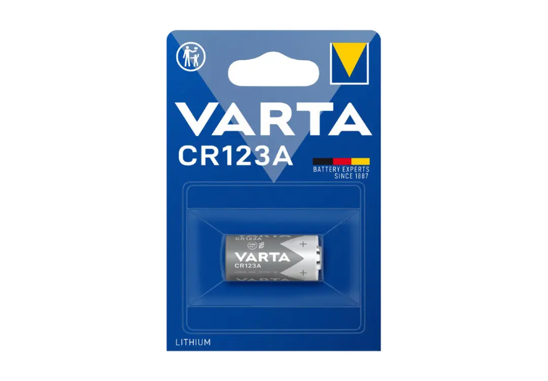 VARTA BATVARCR123A | Litiý Batareýa CR123A 3V Uzak Ömürli