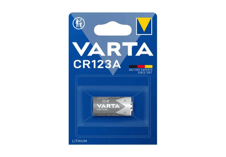 VARTA BATVARCR123A | Litiý Batareýa CR123A 3V Uzak Ömürli