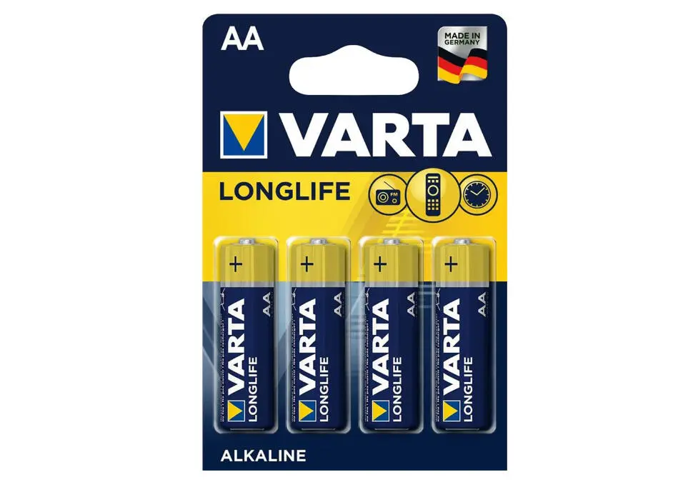 VARTA BATVL7150 | AA Alkalin Batareýa 4 sany Longlife