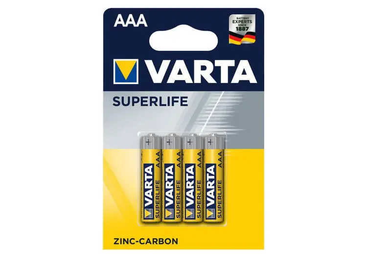 VARTA BATVS6187 | AAA Batareýka 4 sany Uzak dowamly hyzmat