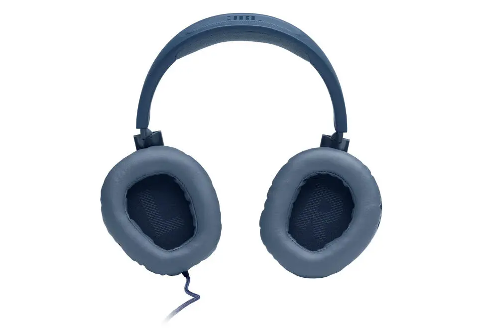 JBL Quantum 100 | Simli oýun nauşniki mikrofonly gök