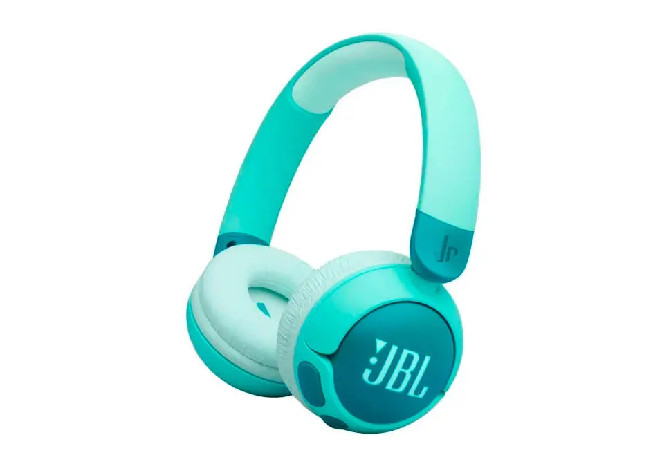 JBL HEADJBLJR320BTGRN | Çagalar üçin simsiz gulaklyk 85 dB ses çägi bilen