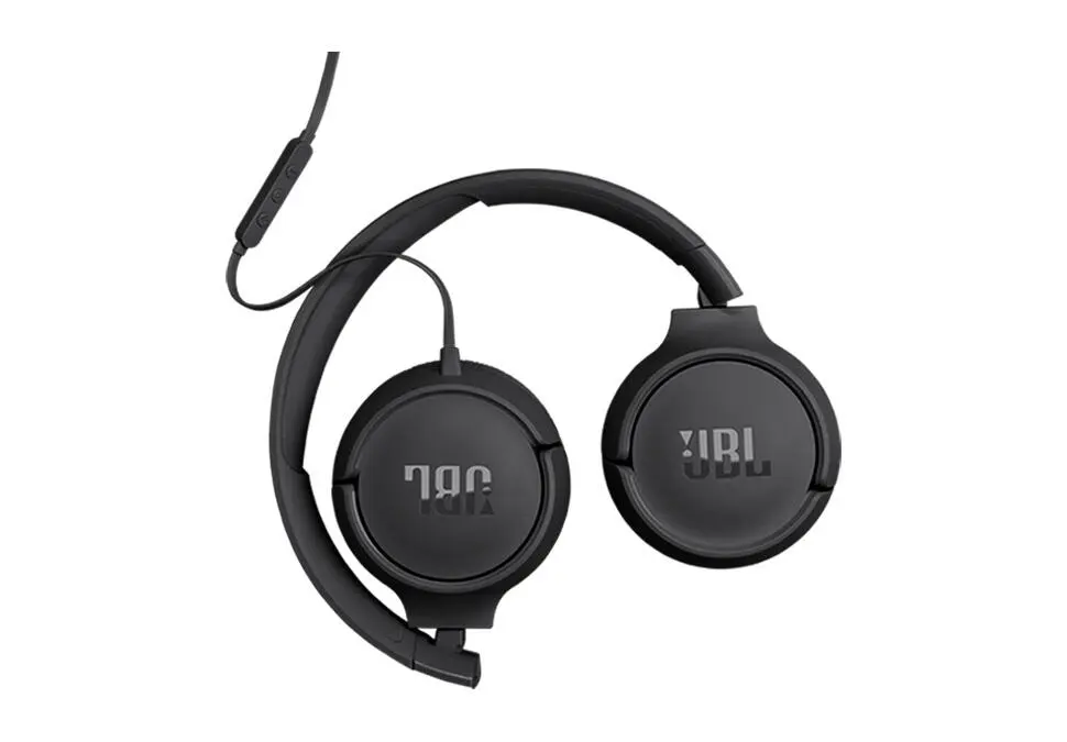 JBL Tune 520 | Проводные накладные наушники Type-C Черные