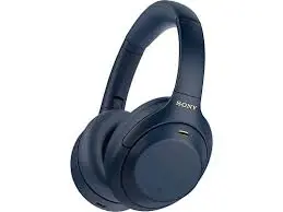 Sony WH1000XM4 | Беспроводные наушники с шумоподавлением, синие
