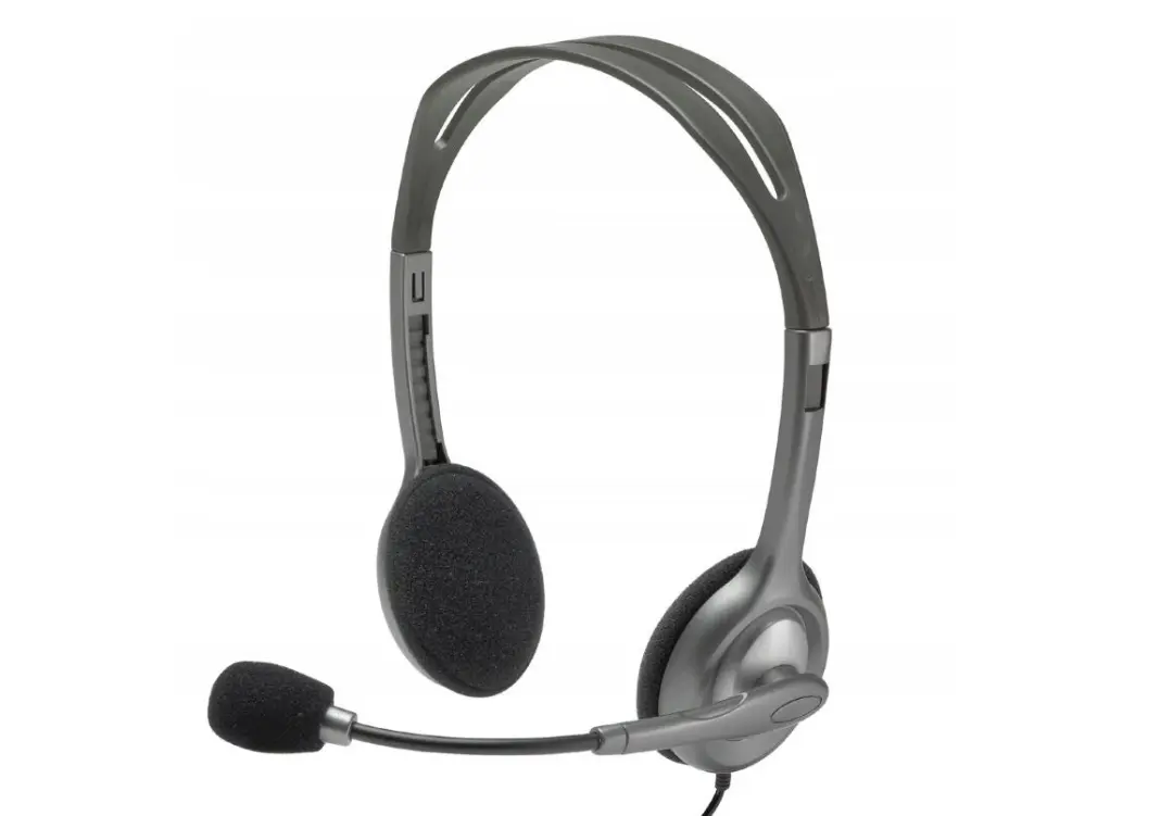 Logitech HEADLH110 | Wired Headset with Mic 1.5m
