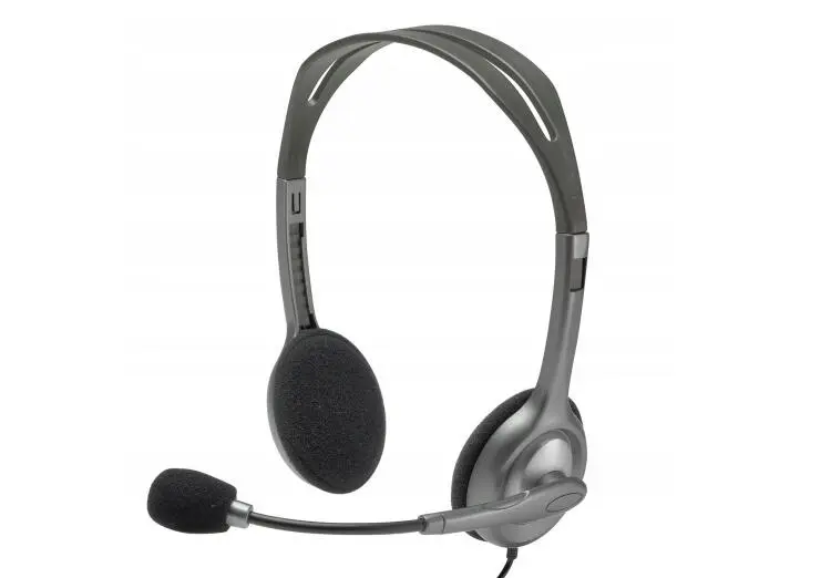 Logitech HEADLH110 | Wired Headset with Mic 1.5m