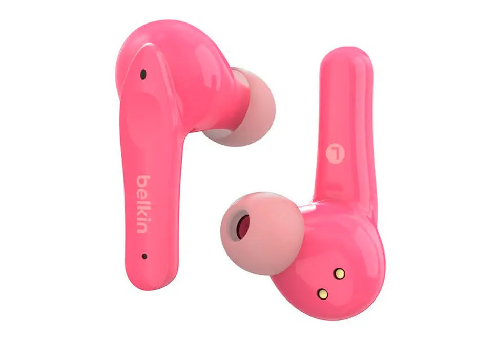 Belkin SOUNDFORM Nano | Kids In-Ear Earphones Bluetooth 24h Pink