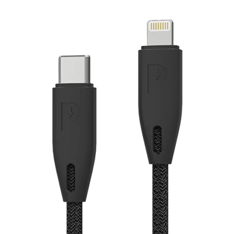 Powerology PCABCM0121BK | Кабель USB Type-C 1,2 м Черный