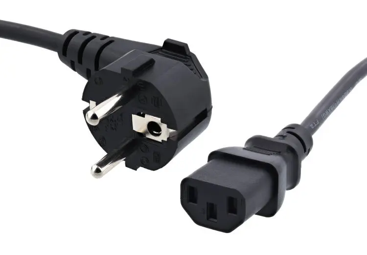 Generic CBLPW1.5M | Elektrik Kabeli 2-pin 1,2 metr