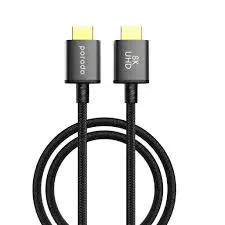 Porodo CBLHDPD8KHDM3BK | HDMI kabel 8K 3,0m