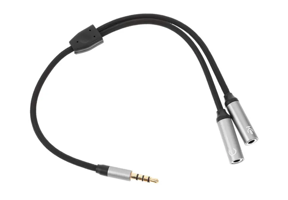 Generic AD1AUXTO2AUXCAB | Audio Adapter 1xAUX IN to 2xAUX OUT