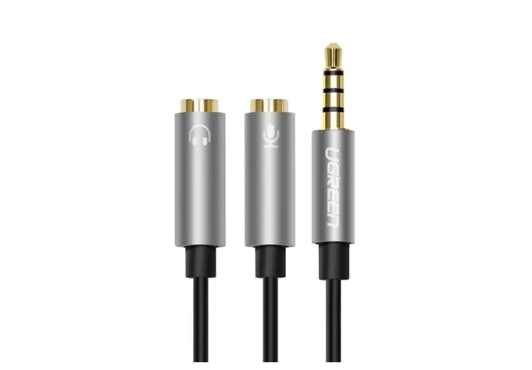 UGREEN AD2AUXTO1AUXCAB | Ses Adapteri 1xAUX IN-den 2xAUX OUT-a 3,5 mm