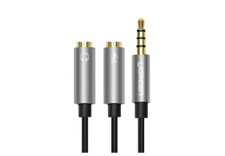 UGREEN AD2AUXTO1AUXCAB | Ses Adapteri 1xAUX IN-den 2xAUX OUT-a 3,5 mm