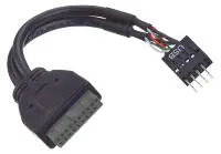 ADAPTER ADFPUSB3.0TO2.0 | USB Adapter Front Panel 2.0 Male to 3.0 Female