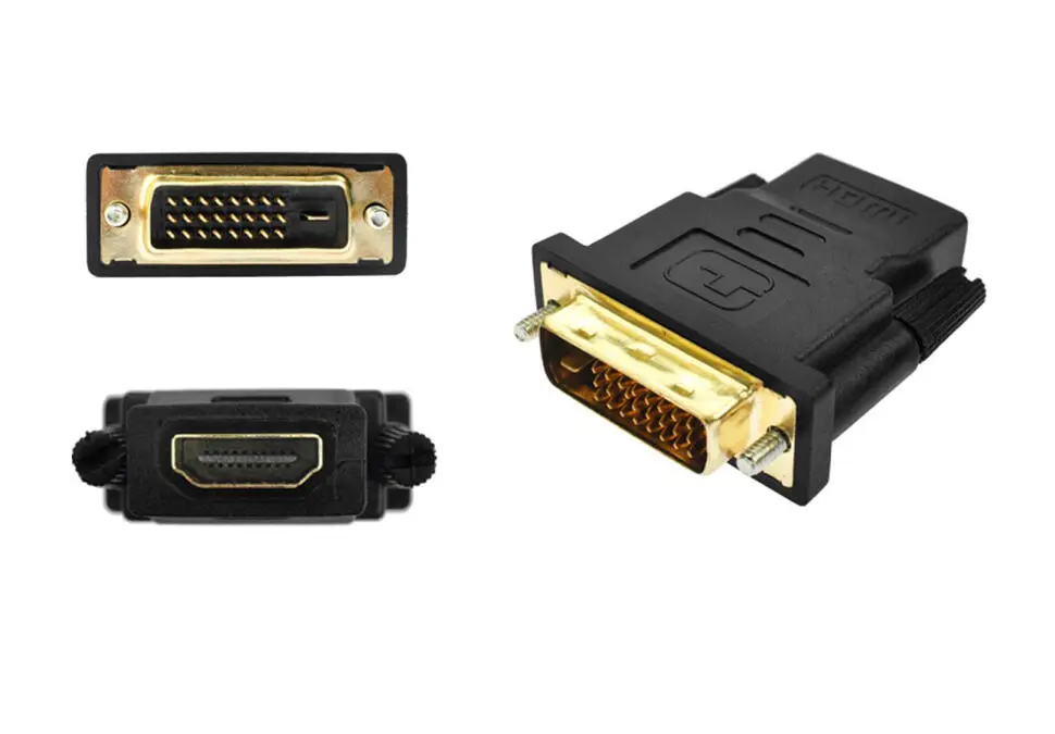 Generic ADDVIDTOHDMI | DVI-D-den HDMI Adapteri 24+1 Dual Link