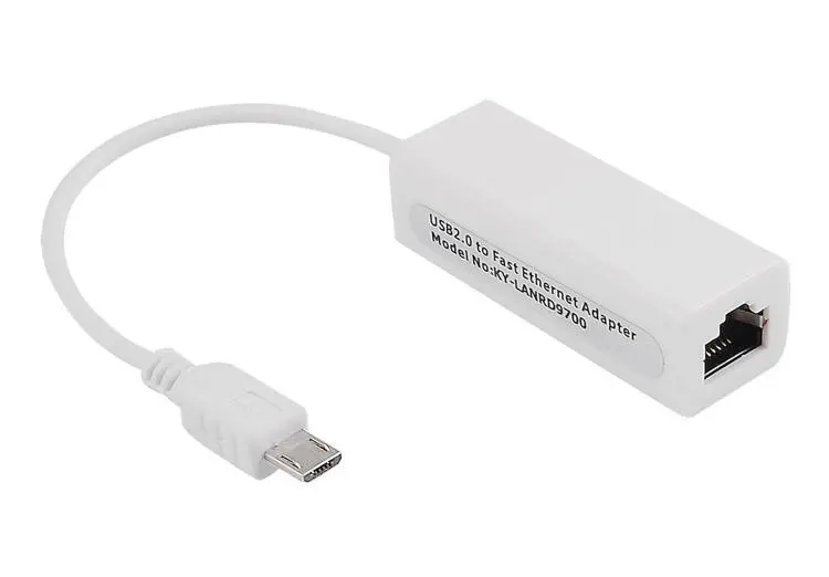 NETAD NETADMICUSBTOLAN | Micro-USB-den LAN Adapteri 100 Mbps